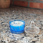 Vela Aromática Artesanal em Vidro Decorativo - AURA DI LUCE - Lumina Aura
