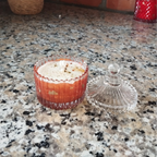 Vela Aromática Artesanal em Vidro Decorativo - SILENZIO DORATO - Lumina Aura