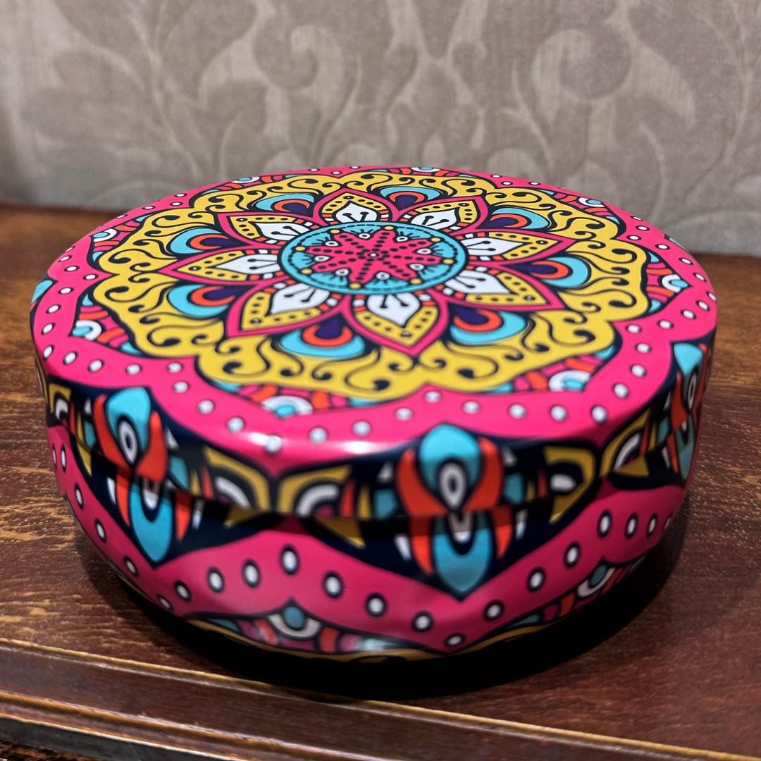 Vela Aromática Artesanal Lata Decorativa - Lumina Aura