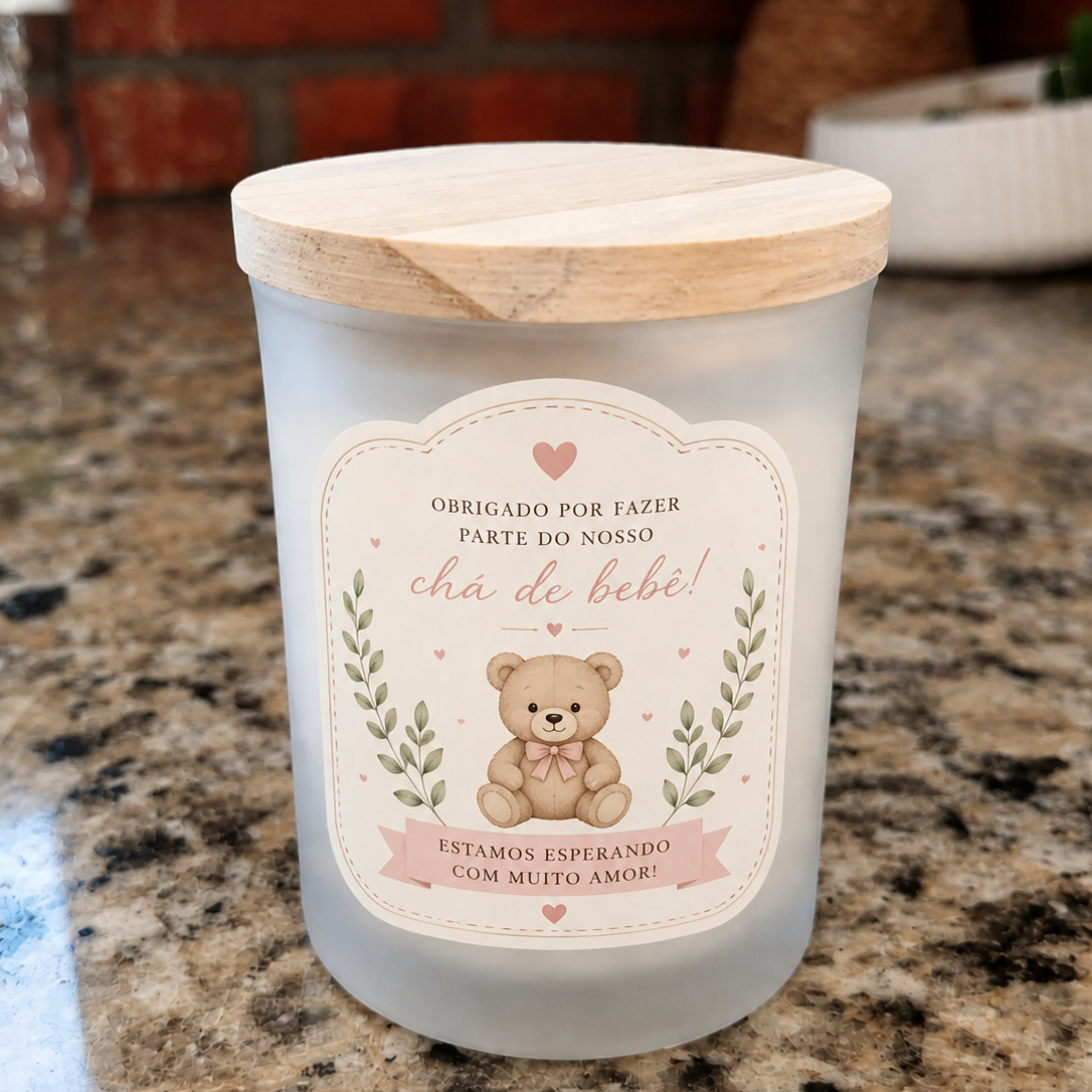 Lembrancinha Vela Aromática Copo 70 ml  | Lumina Aura