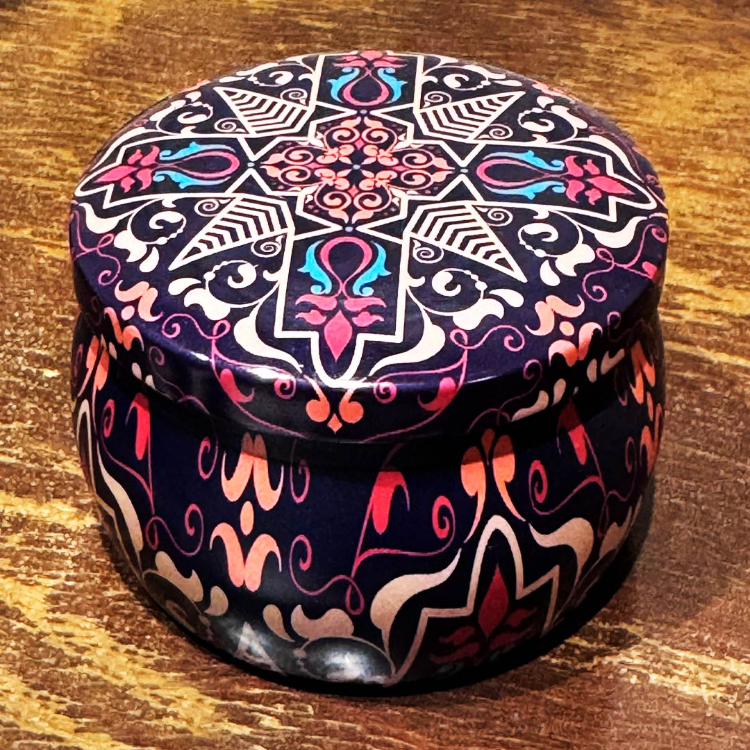 Vela Aromática Artesanal Lata Decorativa - Lumina Aura