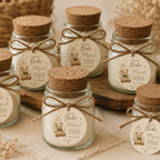 Lembrancinha Mini Vela Aromática Artesanal
