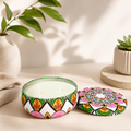 Vela Aromática Artesanal Lata Decorativa - Lumina Aura