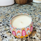 Vela Aromática Artesanal Lata Decorativa - Lumina Aura