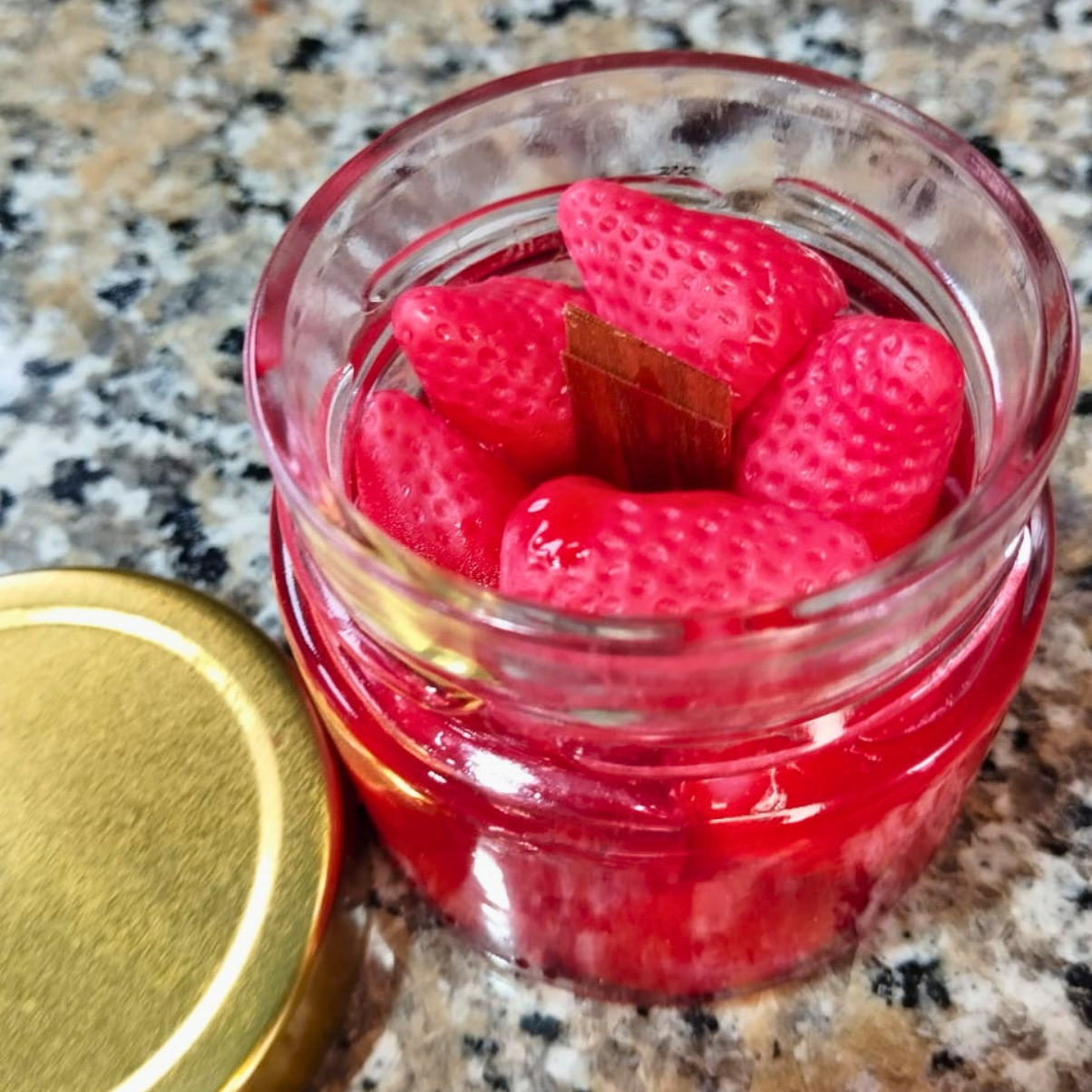 Vela Aromática Artesanal Vidro Dourada - Lumina Aura