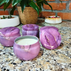 Vela Aromática Artesanal Lata Decorativa - Lumina Aura