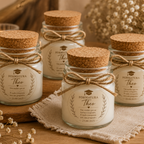 Lembrancinha Mini Vela Aromática Artesanal