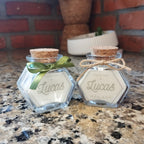 Lembrancinha Vela Aromática Vidro Facetado  | Lumina Aura