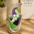 Vela Aromática Artesanal Vidro Temática - Lumina Aura