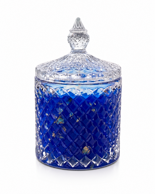 Vela Aromática Artesanal em Vidro Decorativo - AURA DI LUCE - Lumina Aura
