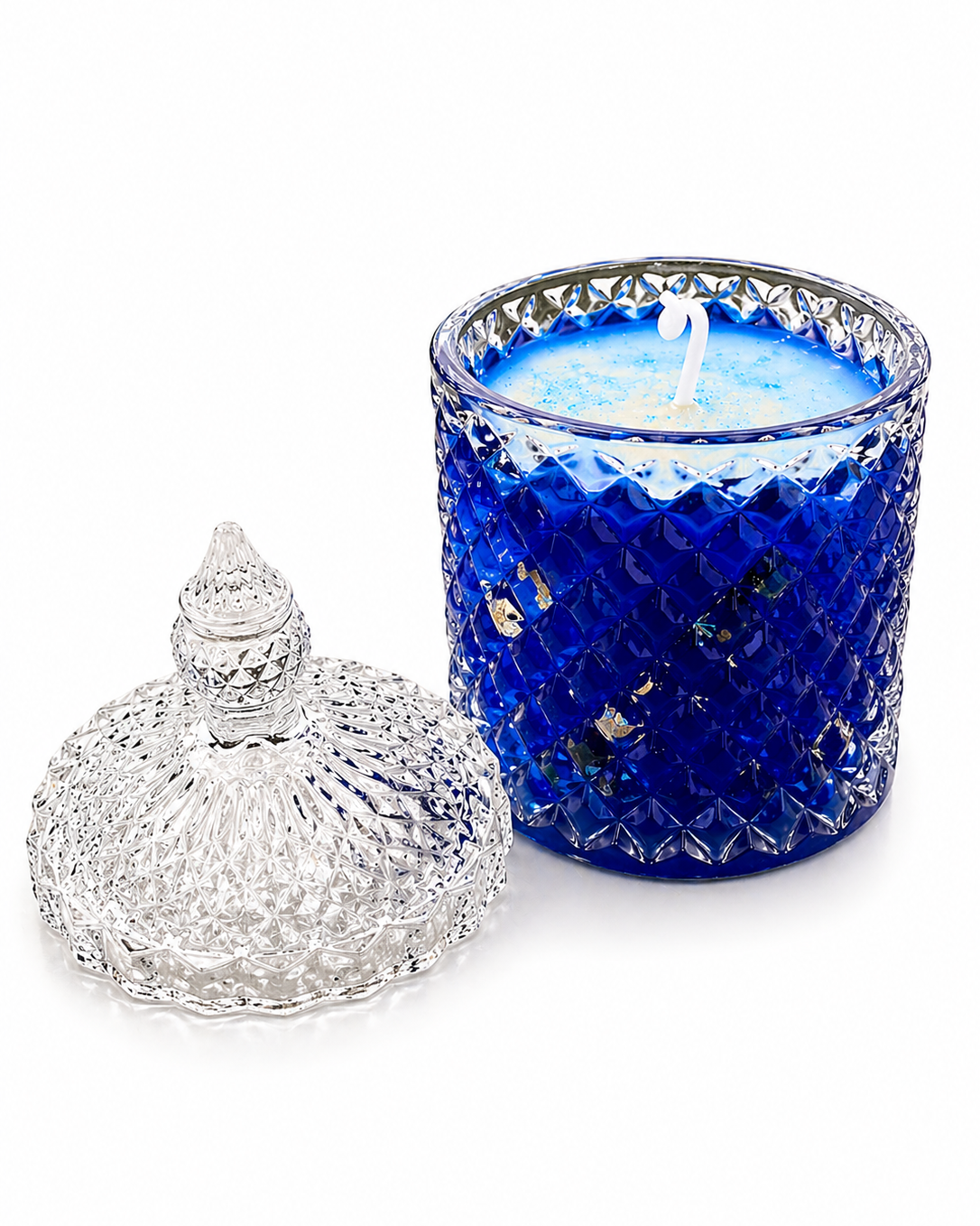 Vela Aromática Artesanal em Vidro Decorativo - AURA DI LUCE - Lumina Aura