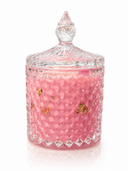 Vela Aromática Artesanal em Vidro Decorativo - VELLUTO D’AMORE - Lumina Aura