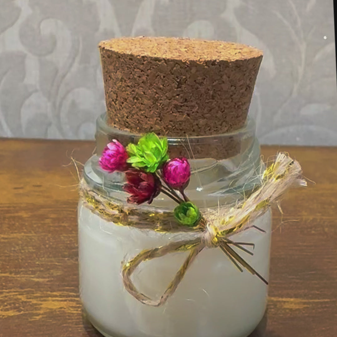 Lembrancinha Mini Vela Aromática Artesanal