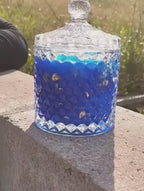 Vela Aromática Artesanal em Vidro Decorativo - AURA DI LUCE - Lumina Aura