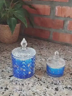 Vela Aromática Artesanal em Vidro Decorativo - AURA DI LUCE - Lumina Aura