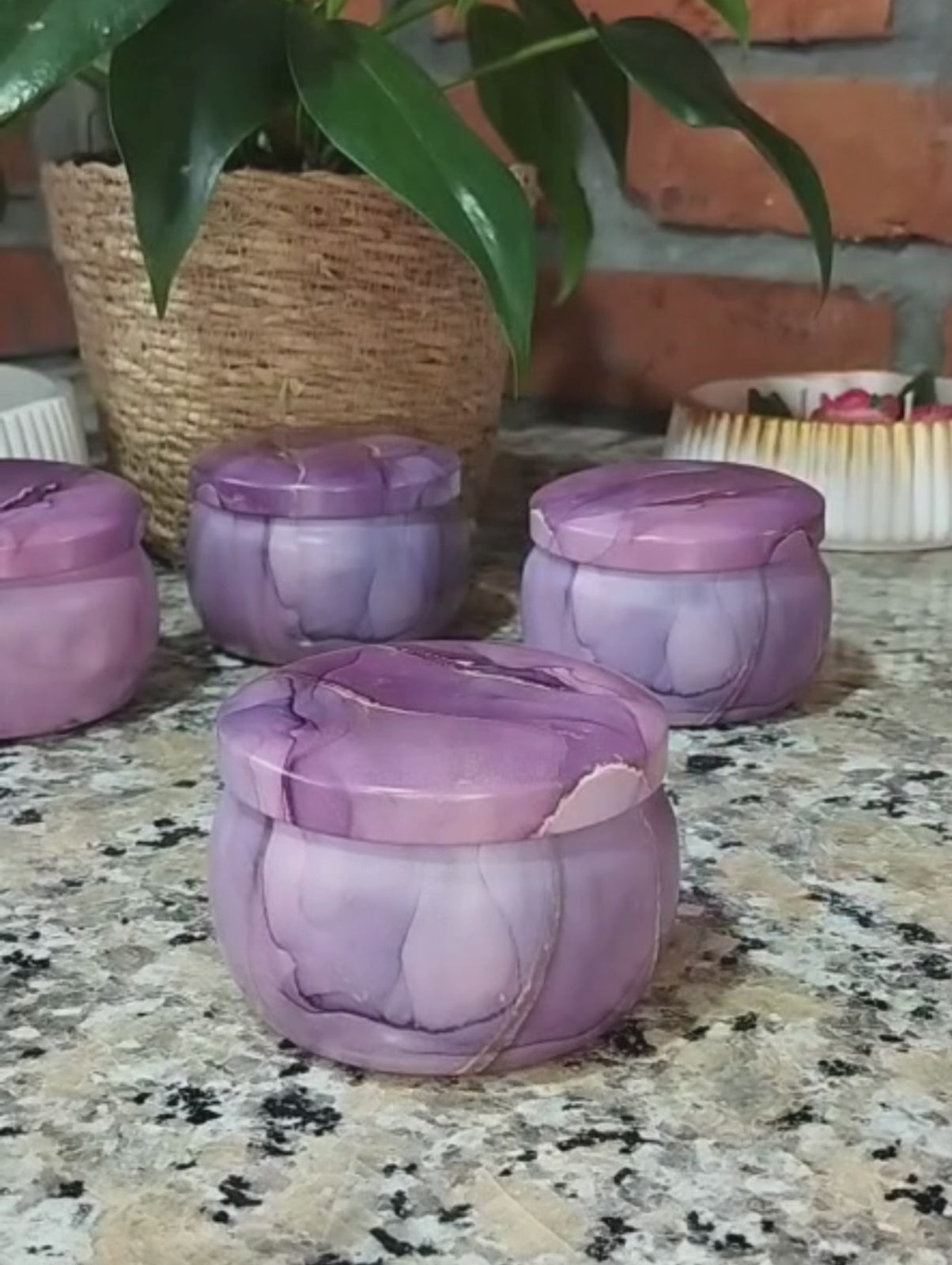 Vela Aromática Artesanal Lata Decorativa - Lumina Aura