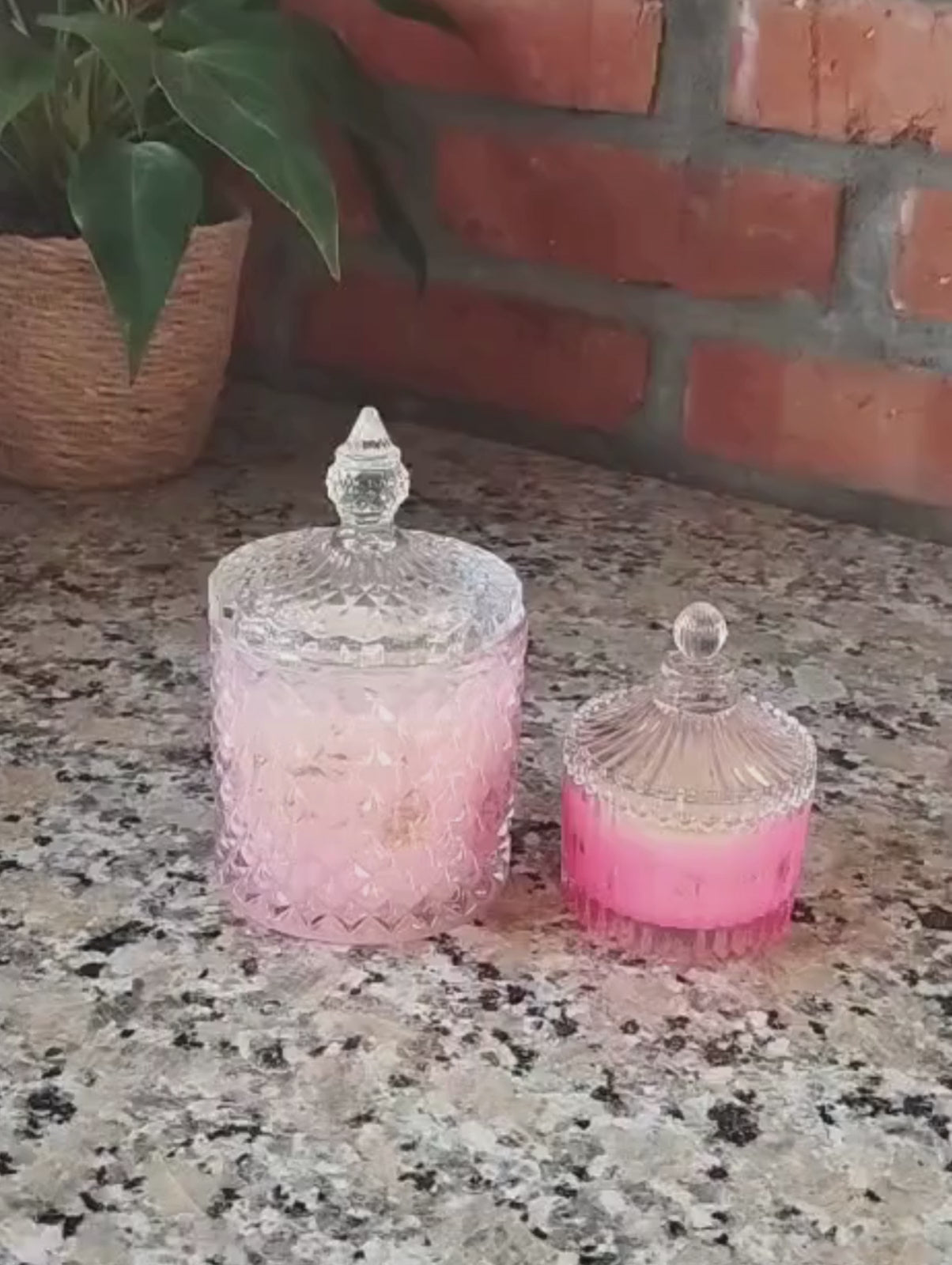 Vela Aromática Artesanal em Vidro Decorativo - VELLUTO D’AMORE - Lumina Aura